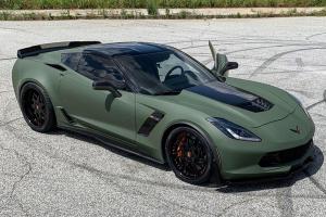 Chevrolet Corvette Z06 on Forgiato Wheels (Finestro) 2019 года